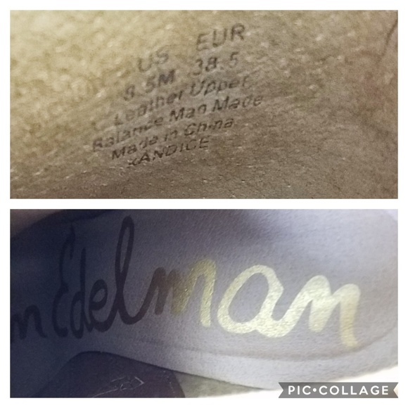 Sam Edelman Kandice Fringed Soft Saddle Boots 8.5 - Picture 7 of 8